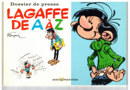 LAGAFFE DE A à Z   Dossier De Presse     Rare - Archivio Stampa