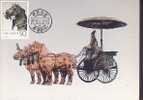 CHINE CARTE MAXIMUM NUM.YVERT 2999 CHARIOT DE BRONZE QIN SHIHUANG - Maximumkarten