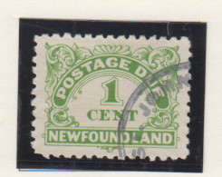 Newfoundland Michel-cat. Taks/due 1A Gestempeld - 1908-1947