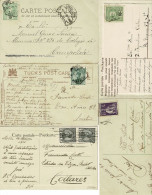 Portugal, 1904/15, 5 Bilhetes Postais - Briefe U. Dokumente