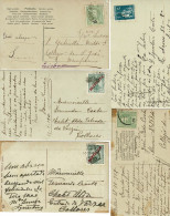 Portugal, 1906/14, 5 Bilhetes Postais - Lettres & Documents