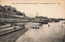 Vitry Alfortville Sur Seine * La Baignade Et Les Quais * Usine Industrie - Vitry Sur Seine