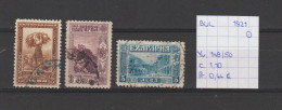 (TJ) Bulgarije 1921 - YT 148/50 (gest./obl./used) - Gebraucht