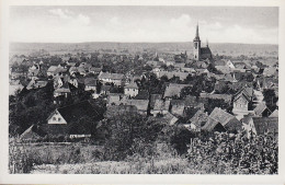 D-76547 Sinzheim In Baden - Alte Stadtansicht Mit Kirche - Sinsheim