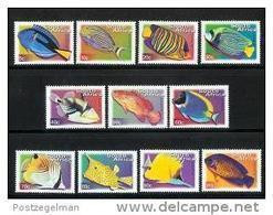 SOUTH AFRICA, 2001, Mint Never Hinged Stamp(s), Definitives Fishes (11 Stamps), Nr(s) 1285-1295 #6756-8 - Nuevos