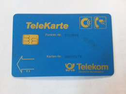 Germany - Telekom TeleKarte Und C-Netz Telefonkarte  - Old Card - Vorläufer