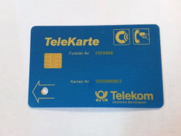 Germany - Telekom TeleKarte Und C-Netz Telefonkarte  - Old Card - Voorlopers