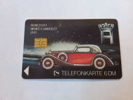 Germany - K 024 01/94 Sachsenring Car Auto Oldtimer Horch 853 Cabriolet - K-Series: Kundenserie