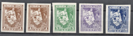 RUTHENIE BLANCHE, Russie URSS Ou BIELORUSSIE  1920 4 Valeurs, 5 Timbres Réf Sur Les Anciens Catalogues Yvert (cf Scan) - Wit-Rusland