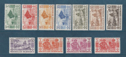 Nouvelles Hébrides - YT N° 144 à 154 * - Neuf Avec Charnière - 1953 - Unused Stamps