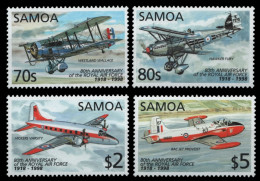 Samoa 1998 - Mi-Nr. 881-884 ** - MNH - Flugzeug / Airplanes - American Samoa