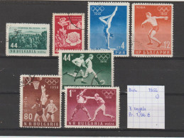 (TJ) Bulgarije 1956 - 7 Zegels (gest./obl./used) - Oblitérés