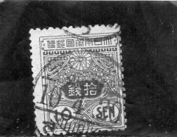 1913 Giappone - Tazawa - Usados