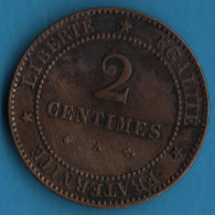 FRANCE 2 CENTIMES 1877 A F# 109, Gad# 105, KM# 827 Cérès - 2 Centimes