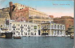 CPA-1915-MALTE-LA VALETTE-CUSTOM HOUSE/DOUANE-TBE - Malte