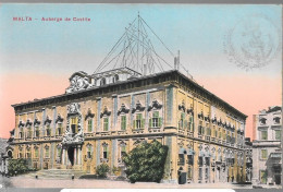 CPA-1915-MALTE-LA VALETTE-AUBERGE De CASTILLE-TBE - Malte