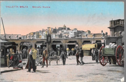 CPA-1915-MALTE-LA VALETTE-MERCATO MARINA/MARCHE-TBE - Malte