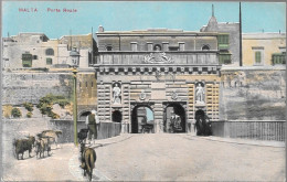 CPA-1915-MALTE-LA VALETTE-PORTE REALA-TBE - Malte