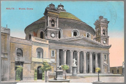CPA-1915-MALTE-LA VALETTE-MUSTA DOME-TBE - Malte