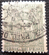 Espagne > Colonies Et Dépendances > Philipines Télégraphe 1894  Armoiries Edifil N° 52 - Filippijnen