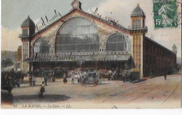 CPA LE HAVRE - La Gare - Station