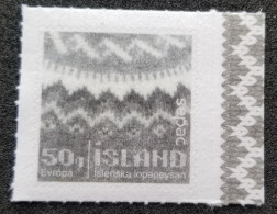 Iceland Handcraft Icelandic Sweater Craft 2017 (stamp) MNH *flock Paper Made *unusual - Cartas & Documentos