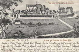 DE102  --  ESENS  --   ESENS ALS FESTUNG IM JAHRE 1714  --  OSTFRIESLAND  --  1908 - Esens