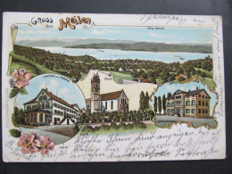 AK MEILEN Litho Gruss Aus... 1901 / R5052 - Meilen