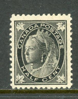 -Canada-1897-"Maple Leaf Issue" MH (*) - Ongebruikt