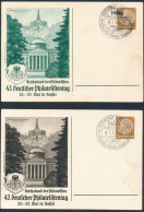 Empire - Entier Postal / Reich - Privat-Postkarte PP 122  Sonderstempel Rostock 9-1-1938 - Privat-Ganzsachen