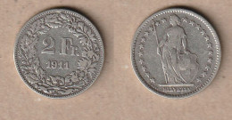 01718) 2 Franken 1911 - Autres & Non Classés