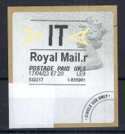 GRANDE BRETAGNE 2023:  Etiquette De "Royal Mail" à 7.20£, Variété "décalage Latéral à Mi-hauteur Des Lettres IT" - Zonder Classificatie