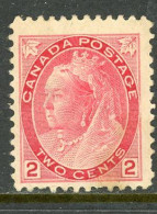 -Canada-1898-"Numerical  Issue" MH (*) - Nuevos