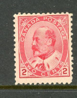 Canada1903-"King Edward VII" MHH (*) - Ongebruikt