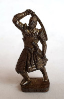 FIGURINE KINDER METAL SAMOURAI 4 Laiton 1861 80's - KRIEGER JAPANISCHE SAMURAI 1600 (2) - Figurines En Métal