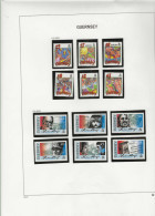 2002 MNH Guernsey Year Collection Complete According To DAVO Postfris** - Guernesey