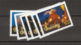 2001 MNH Guernsey Mi 907-12 Postfris** - Guernesey