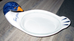 Plat De Service Pour Foie Gras En Porcelaine Et Verre - REVOL - Plato