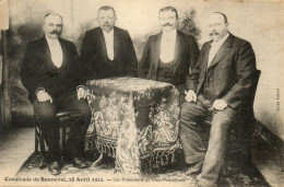 Bonneval. Cavalcade 28 Avril 1912. Les Présidents Et Vice-Présidents. - Bonneval