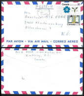 Canada Kimberley BC Cover Mailed To Austria 1970. EXPO-70 Stamp - Briefe U. Dokumente
