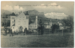 Environs De Grenoble - Claix - Vue Générale Et Le Vieux Château - Claix