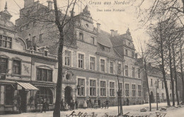 DE117  --  GRUSS AUS NORDEN  --   DAS NEUE POSTAMT --  1909 - Norden