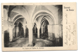 Souvenir De Renaix - La Crypte De L'elgise St. Hermès (Nels Série 47 N° 6) - Renaix - Ronse