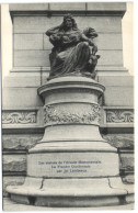 Bruxelles - Les Stautes De L'Arcade Monumentale - La Flandre Occidentale Par Jef Lambeaux - Brussel (Stad)