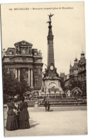 Bruxelles - Monument Anspach (place De Brouckère) - Brussel (Stad)