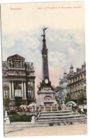 Bruxelles - Place De Brouckère Et Monument Anspach - Bruxelles-ville