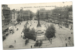 Bruxelles - Place De Brouckère Et Boulevard Anspacj - Brussel (Stad)