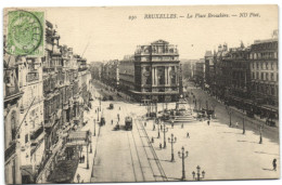 Bruxelles - La Place De Brouckère - Brussel (Stad)