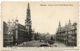 Bruxelles - Vue Générale De La Grand'Place - Bruxelles-ville