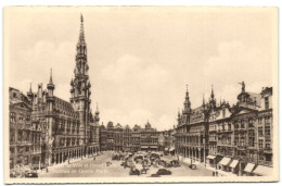 Bruxelles - L'Hôtel De Ville Et Grand'Place - Bruxelles-ville